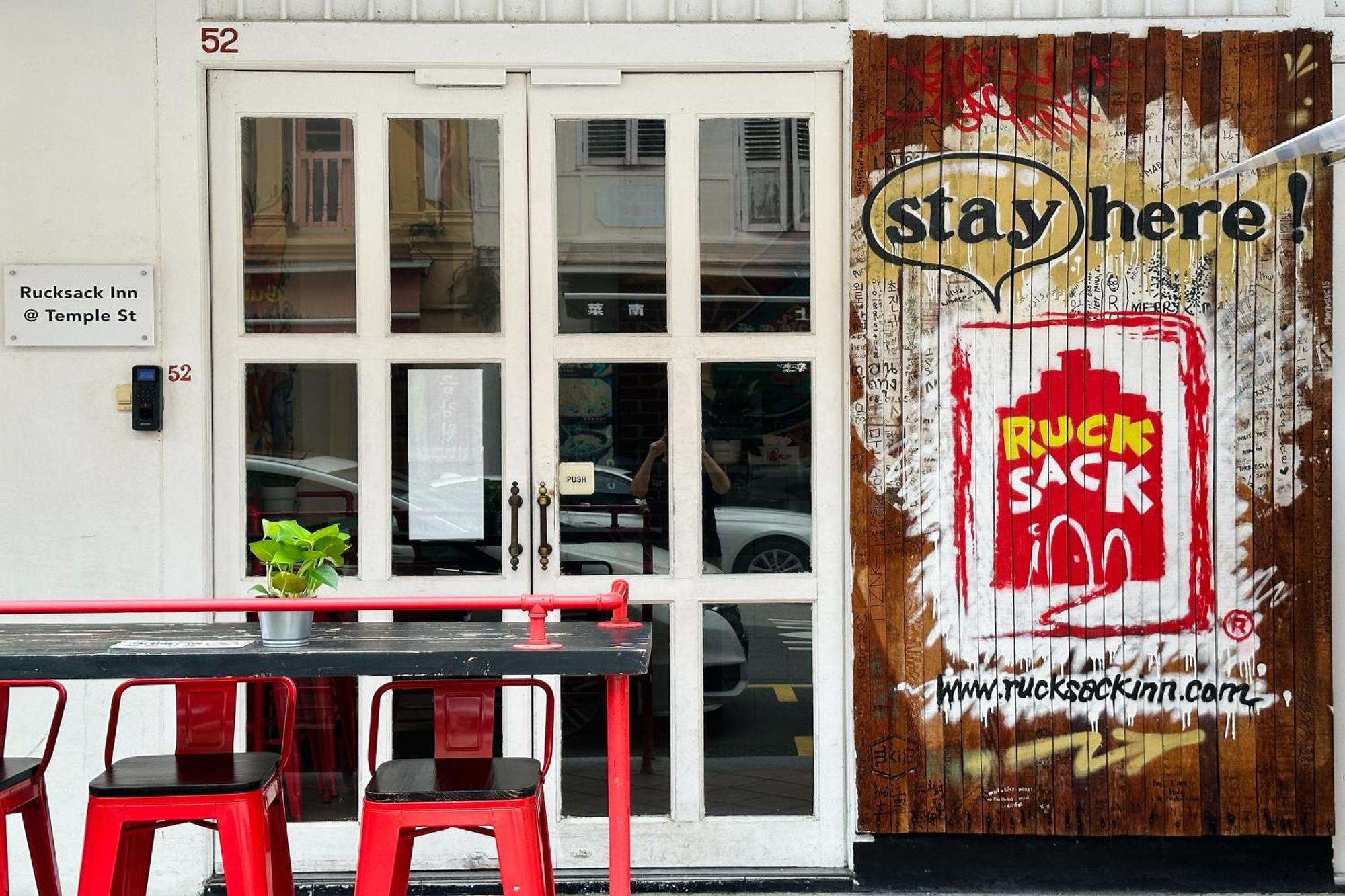 Rucksack Inn Temple Street Singapore Eksteriør bilde